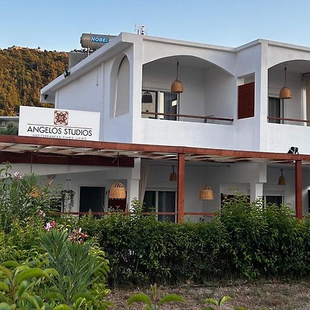 Angelos Studios 1-2 In Faliraki Rhodes-Ground Floor Exteriör bild