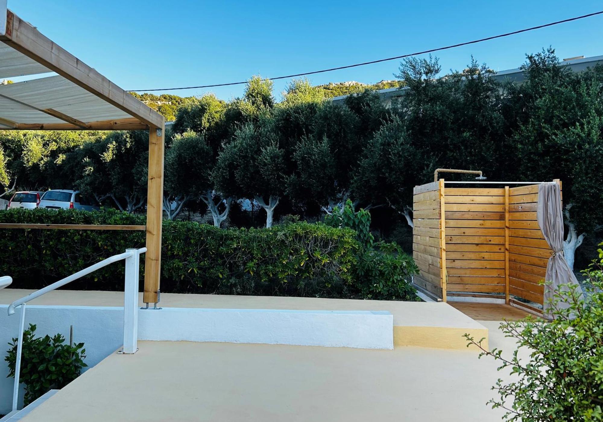 Angelos Studios 1-2 In Faliraki Rhodes-Ground Floor Exteriör bild
