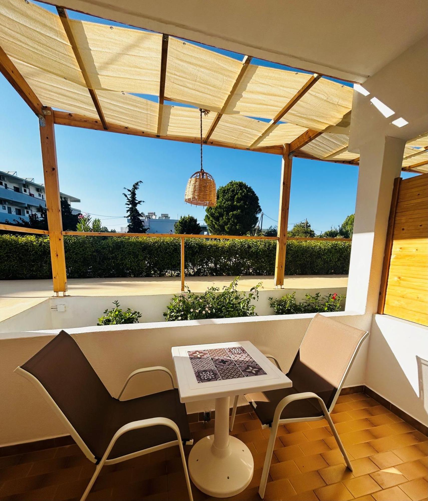 Angelos Studios 1-2 In Faliraki Rhodes-Ground Floor Exteriör bild