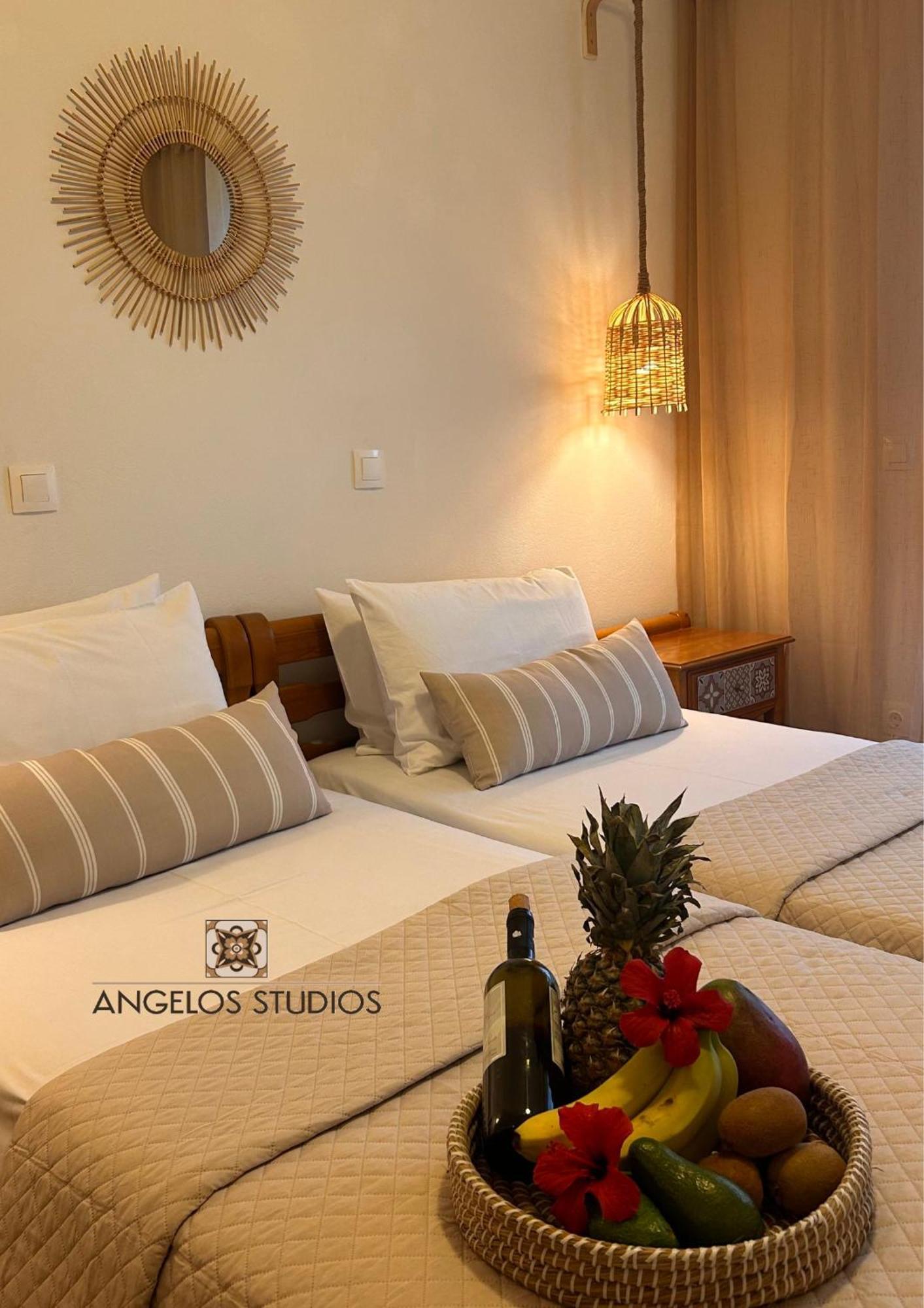 Angelos Studios 1-2 In Faliraki Rhodes-Ground Floor Exteriör bild