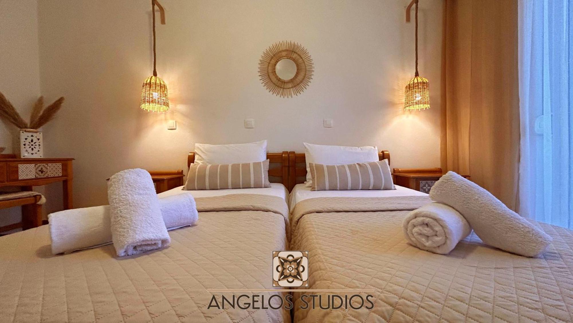 Angelos Studios 1-2 In Faliraki Rhodes-Ground Floor Exteriör bild